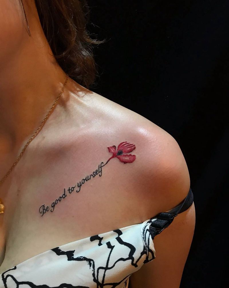 小英文纹身图片