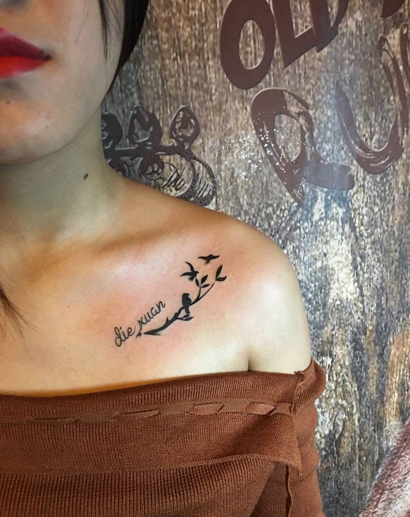 小清新纹身图片