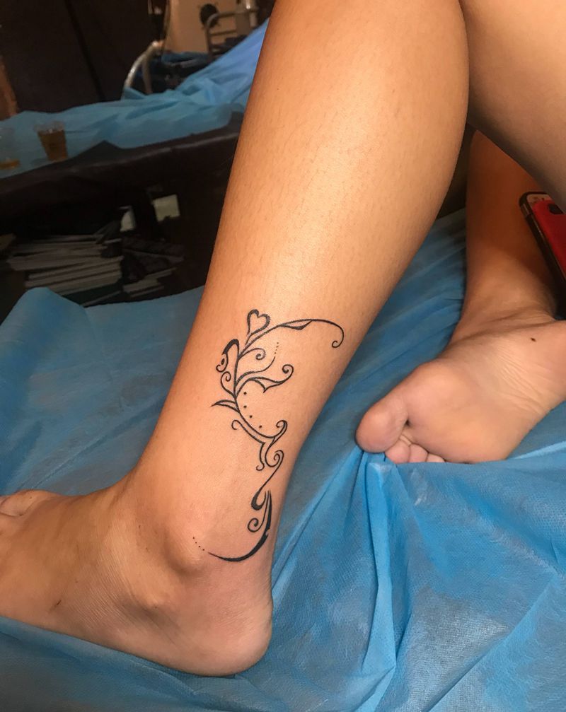 花体纹身图片