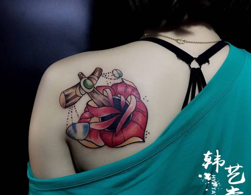 School  ，小侯作品纹身图片