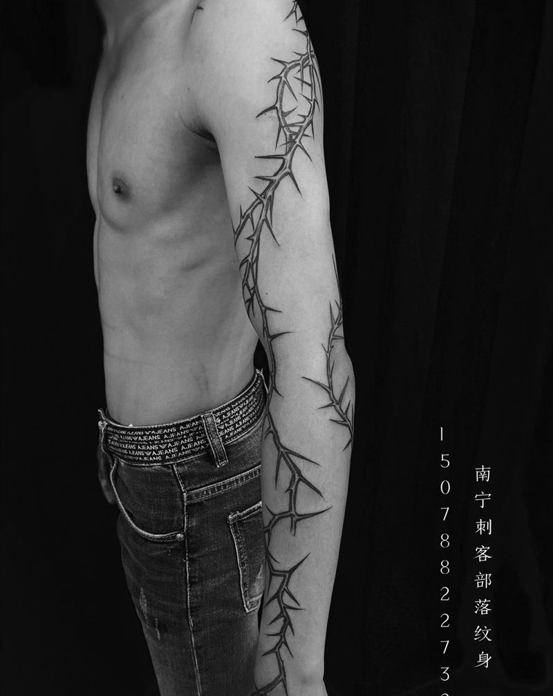 披荆斩棘纹身图片
