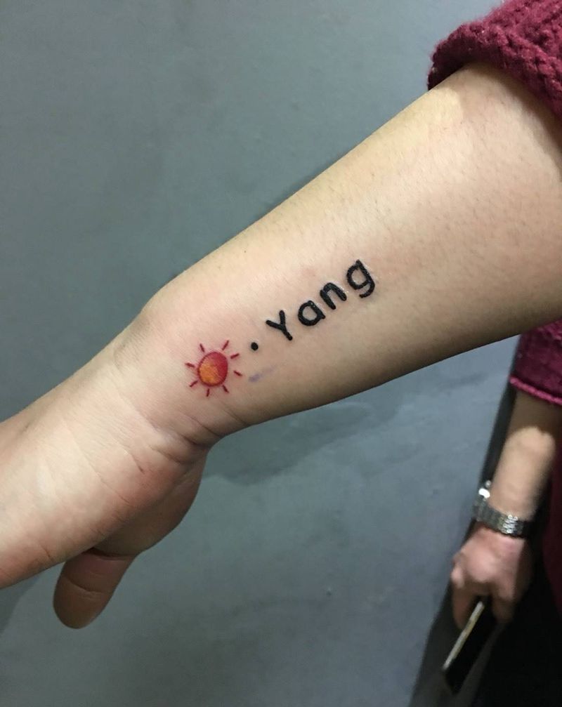 小清新纹身图片