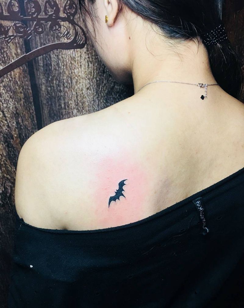 蝙蝠纹身图片