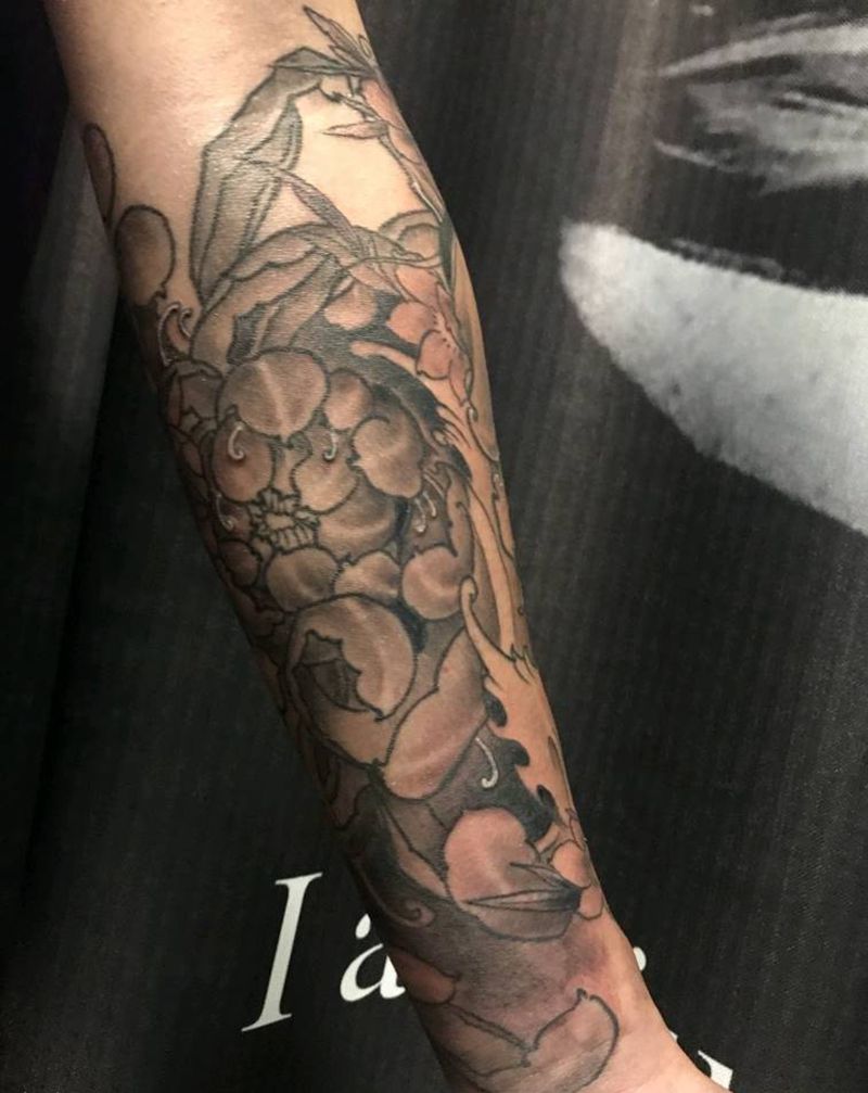 包小臂纹身图片