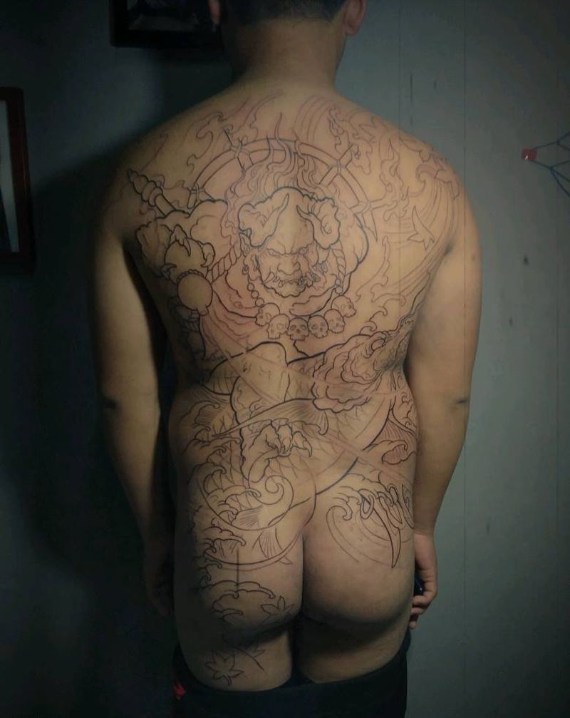 未完成，纹身图片