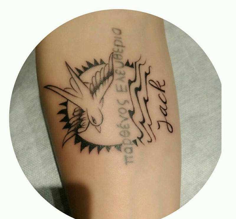 jack同款纹身图片