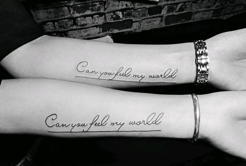 英文纹身图片_手臂腿部花体字英文花体纹身图案