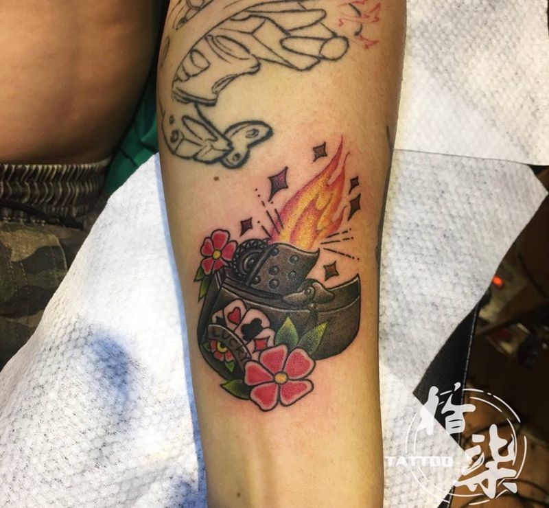 OS火机~纹身图片