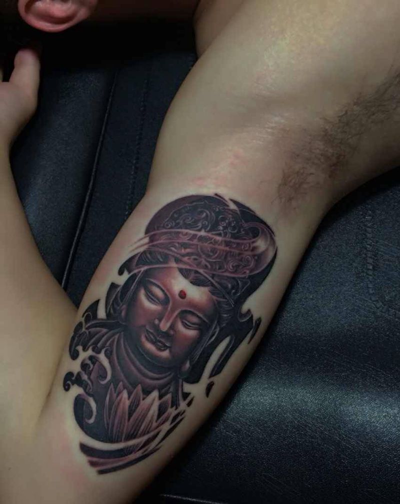 佛纹身图片