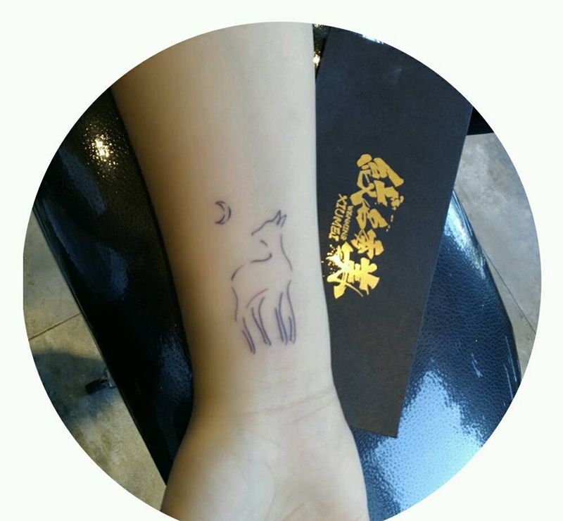 小清新纹身图片