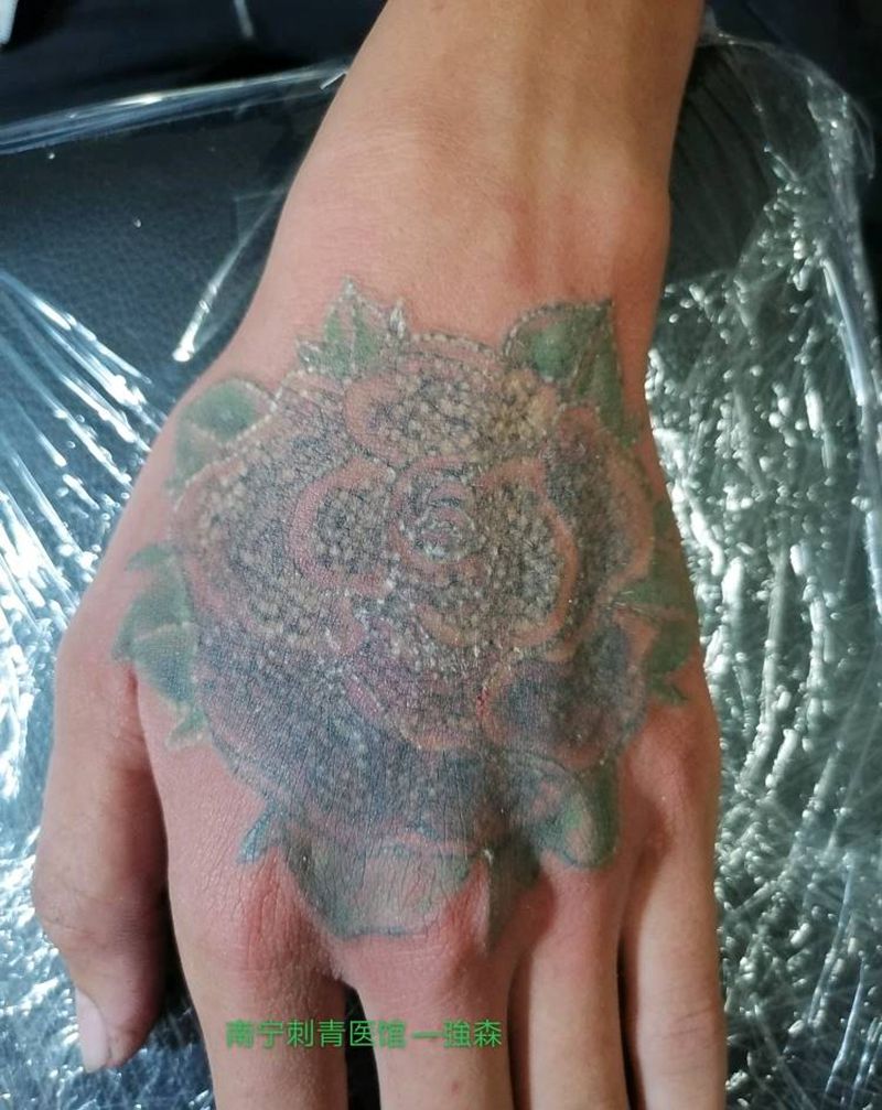 清洗纹身纹身图片_手臂纹身图案