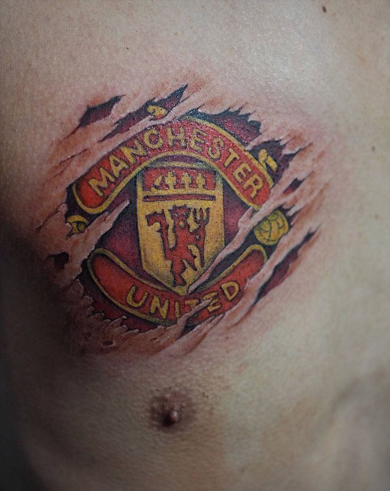 曼联纹身图片