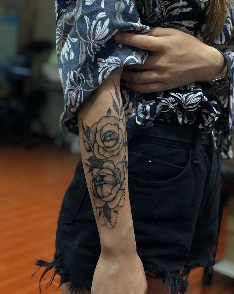 遮盖伤疤纹身图片