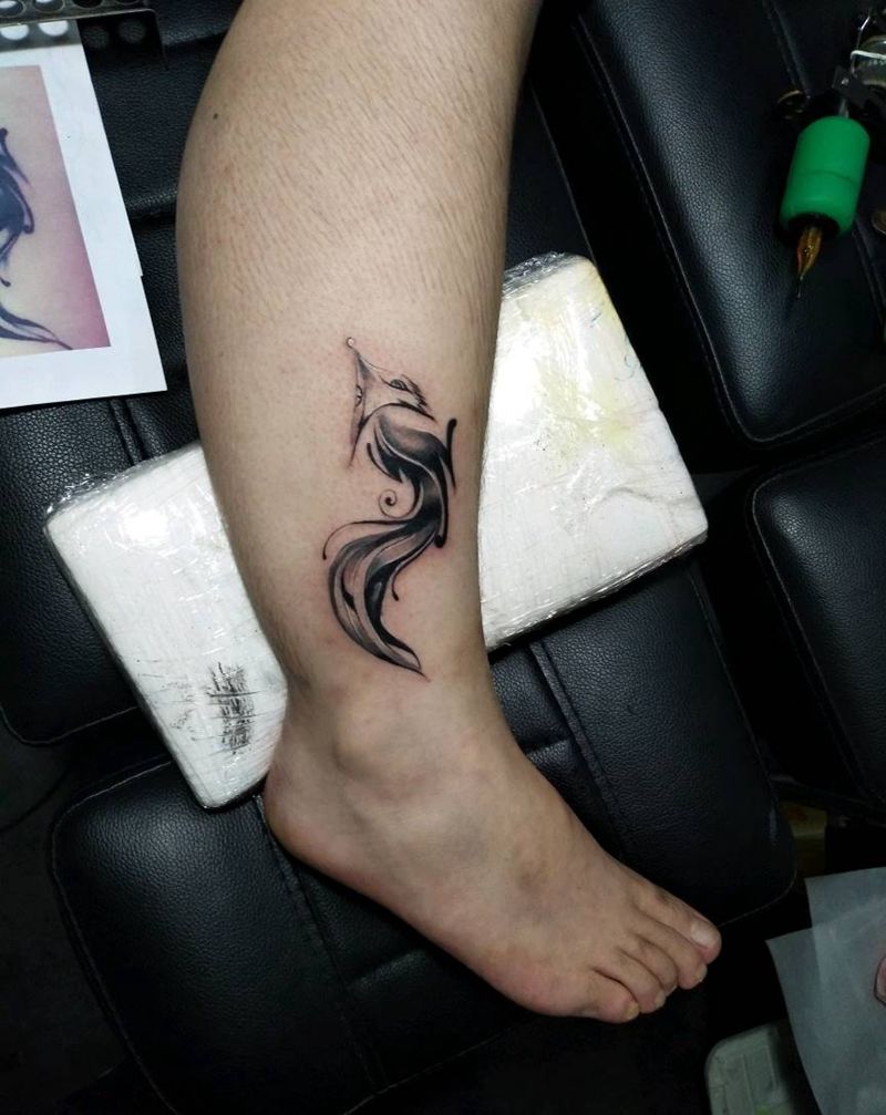 小狐狸纹身图片