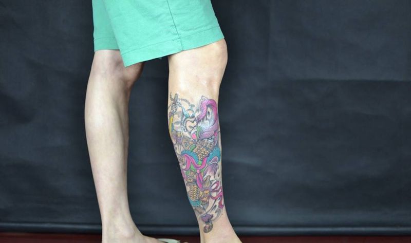 大师兄纹身图片