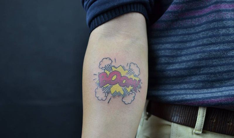 BOOW 炸纹身图片