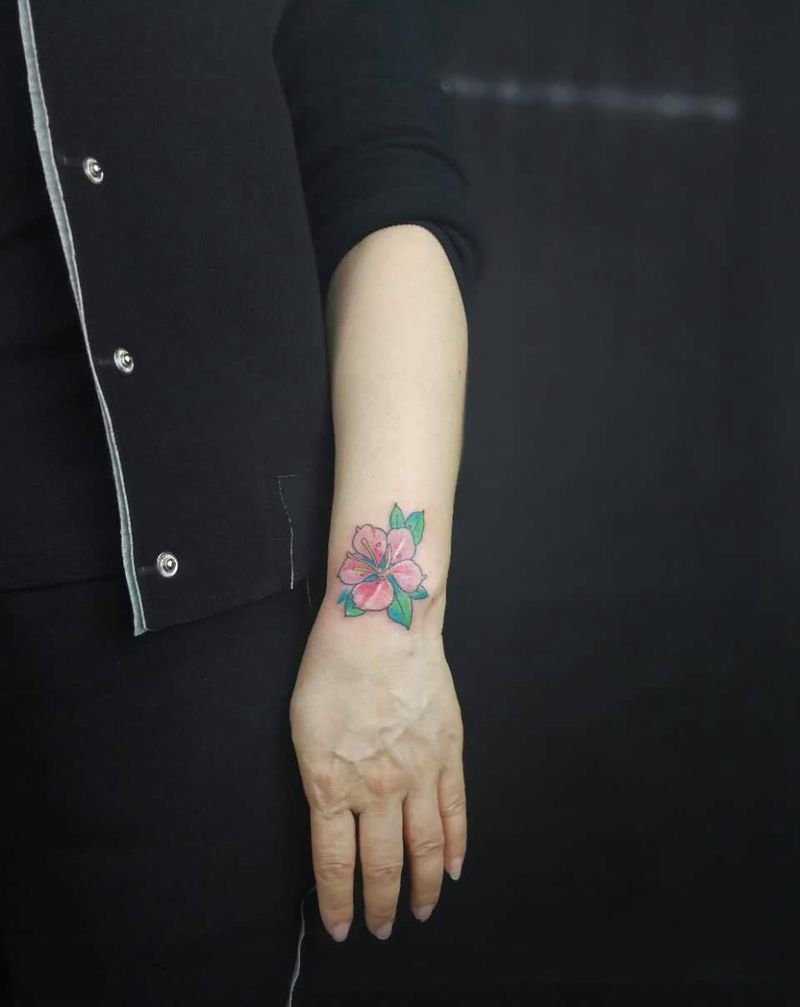 小伤痕遮盖纹身图片