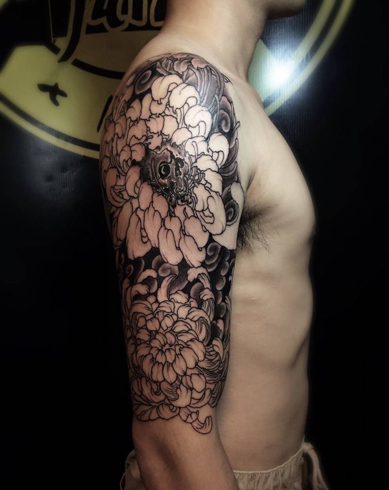 未完作品！纹身图片