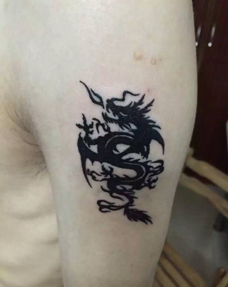 昔日小作品纹身图片_成品手臂脚部欧美图腾鬼神纹身图案