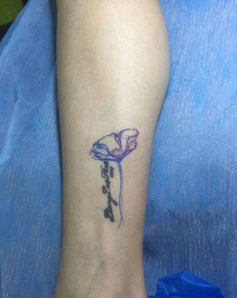 小清新纹身图片