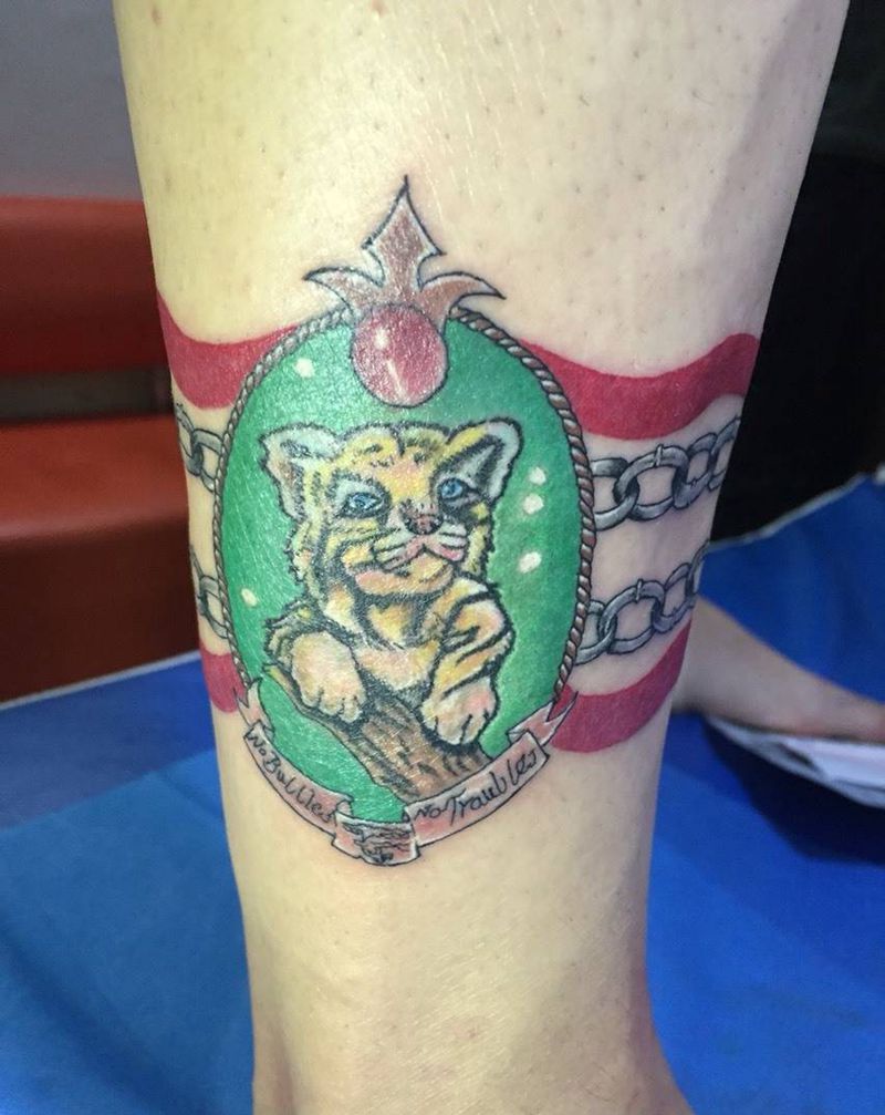 欧美彩色纹身图片