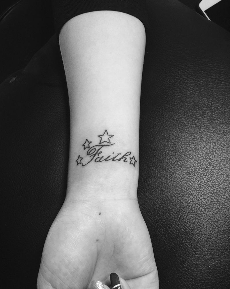 小文字纹身图片