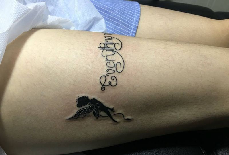 小清新纹身图片