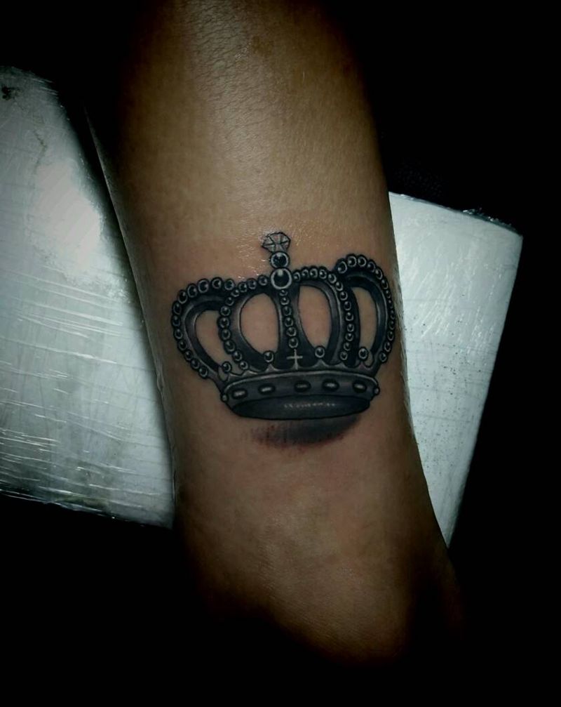 皇冠纹身图片