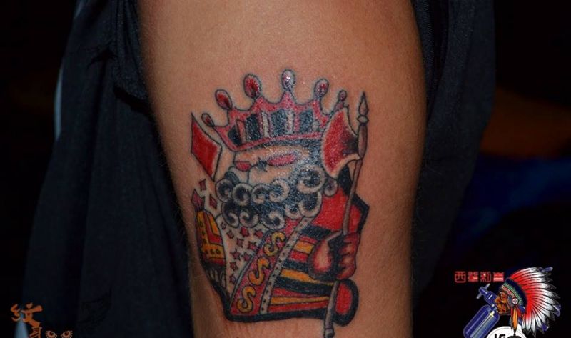 ♦️K纹身图片_欧美人物手臂纹身图案