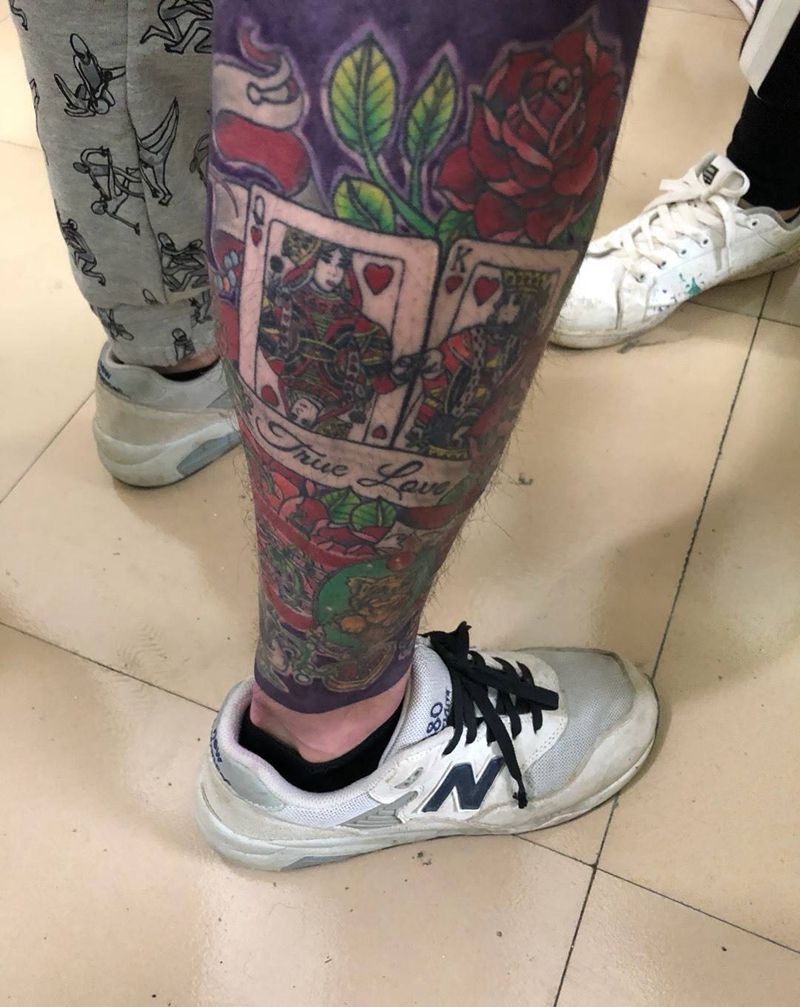 重新上了个背景纹身图片