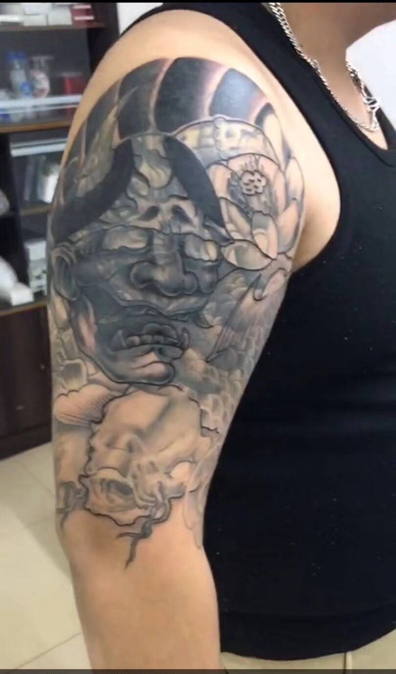 强盖作品纹身图片