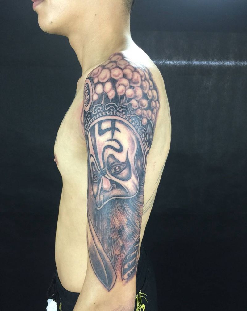 黑旋风纹身图片