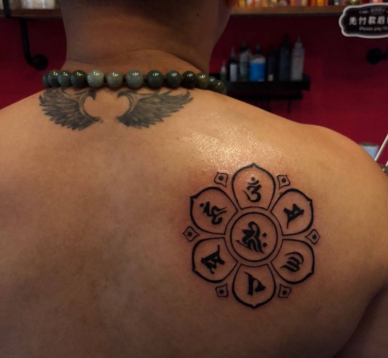 刺符纹身图片