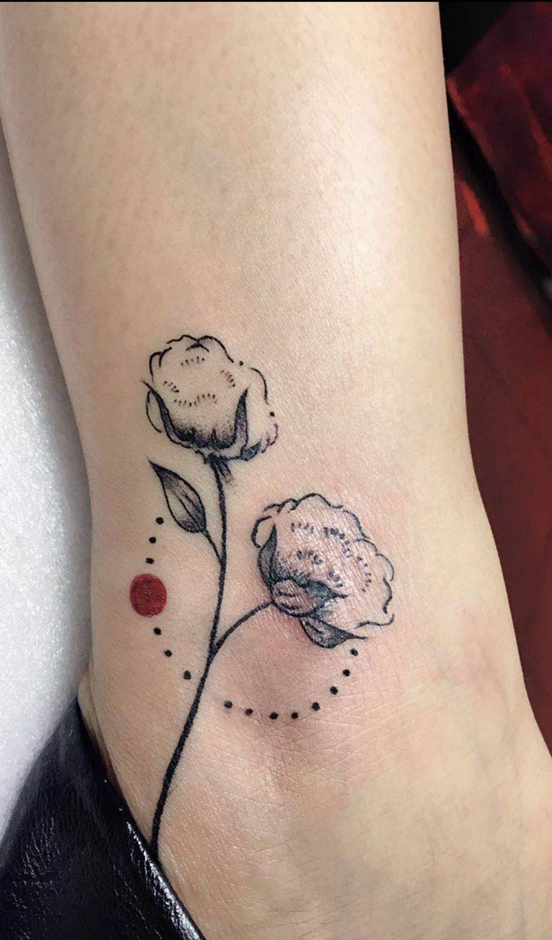 小清新遮盖疤痕纹身图片