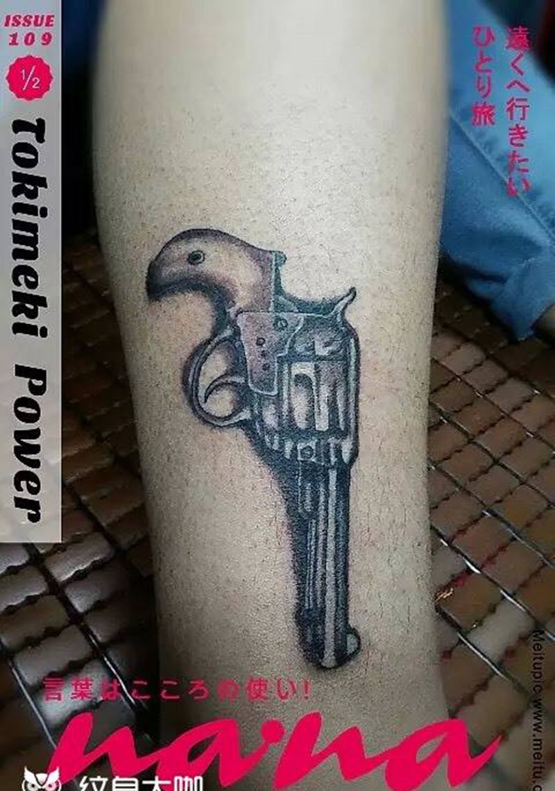 武器纹身纹身图片