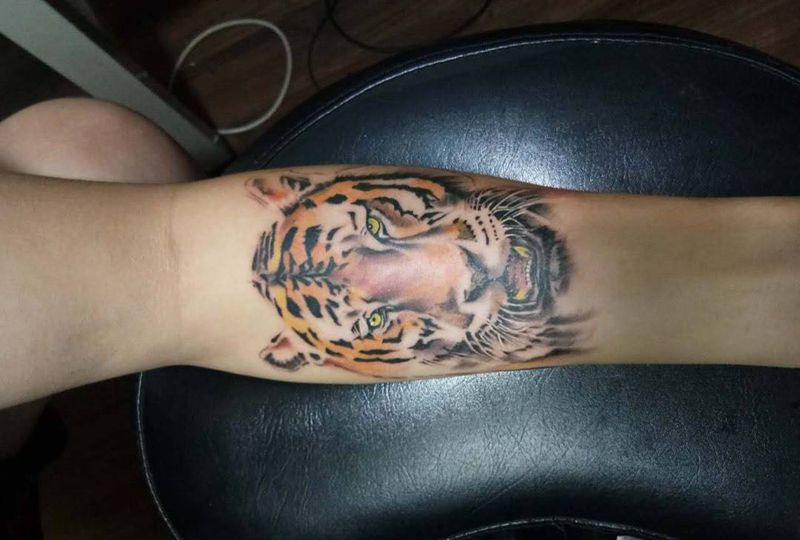 彩色纹身纹身图片