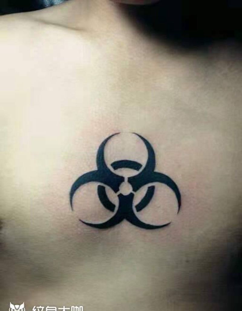 ☣纹身图片_胸部纹身图案