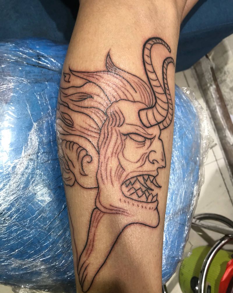 花体字纹身图片