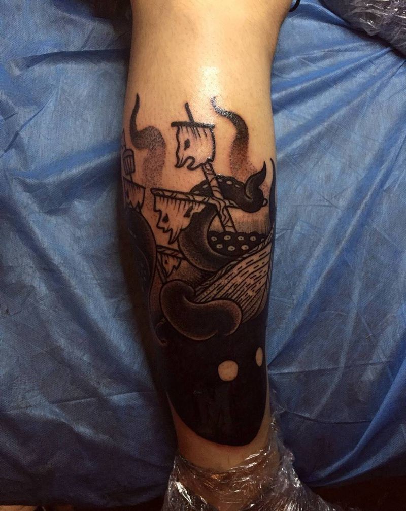 暗黑 遮盖纹身图片