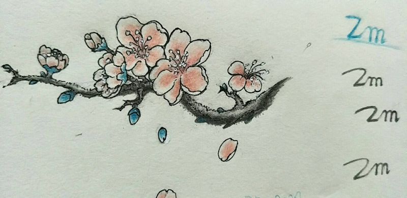 客人皮肤较黑，但又喜欢彩色小清纹身图片