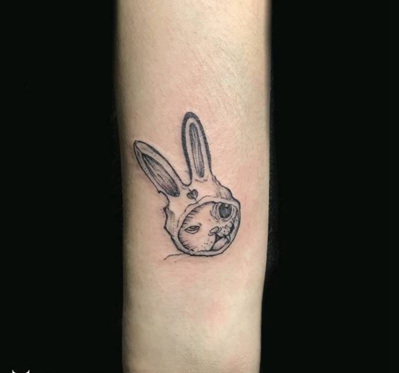 卡通纹身图片_手臂纹身图案