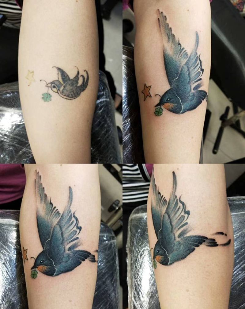 遮盖纹身图片_手臂手部纹身图案