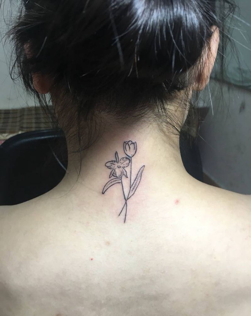 小清新纹身图片