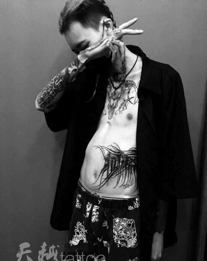 暗黑纹身图片