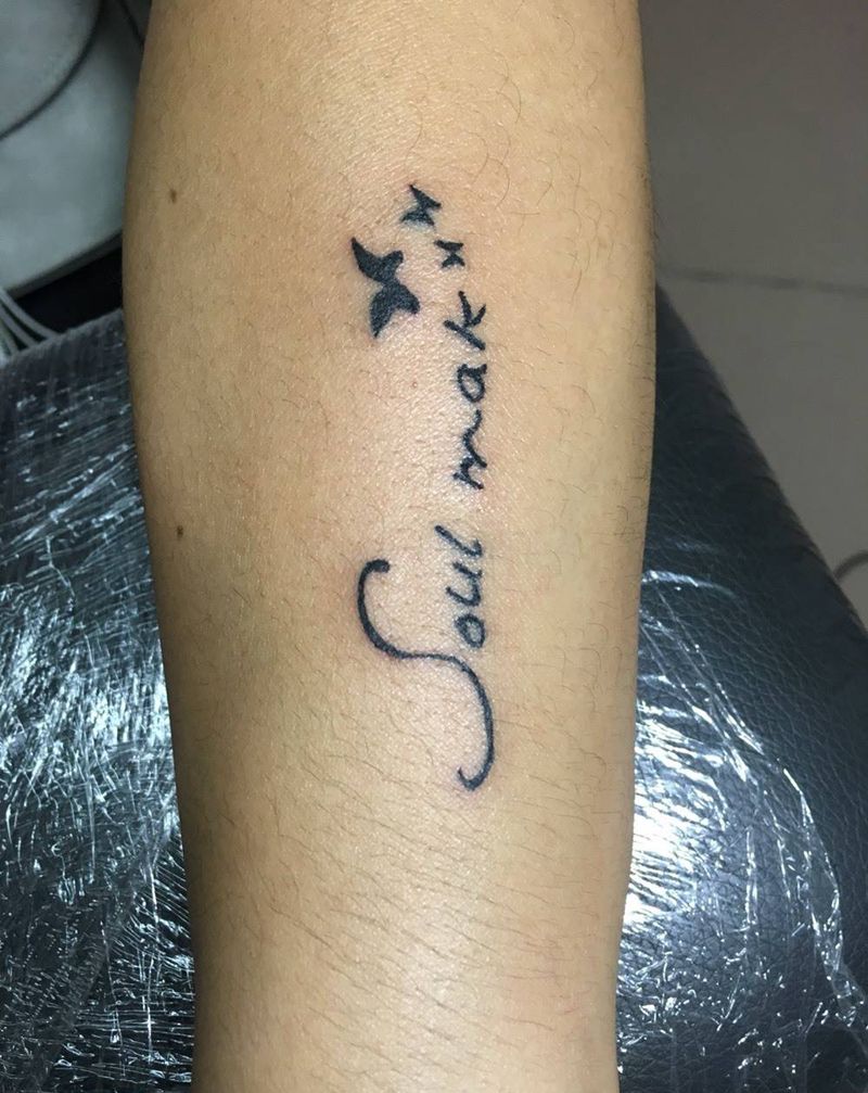 小清新纹身图片