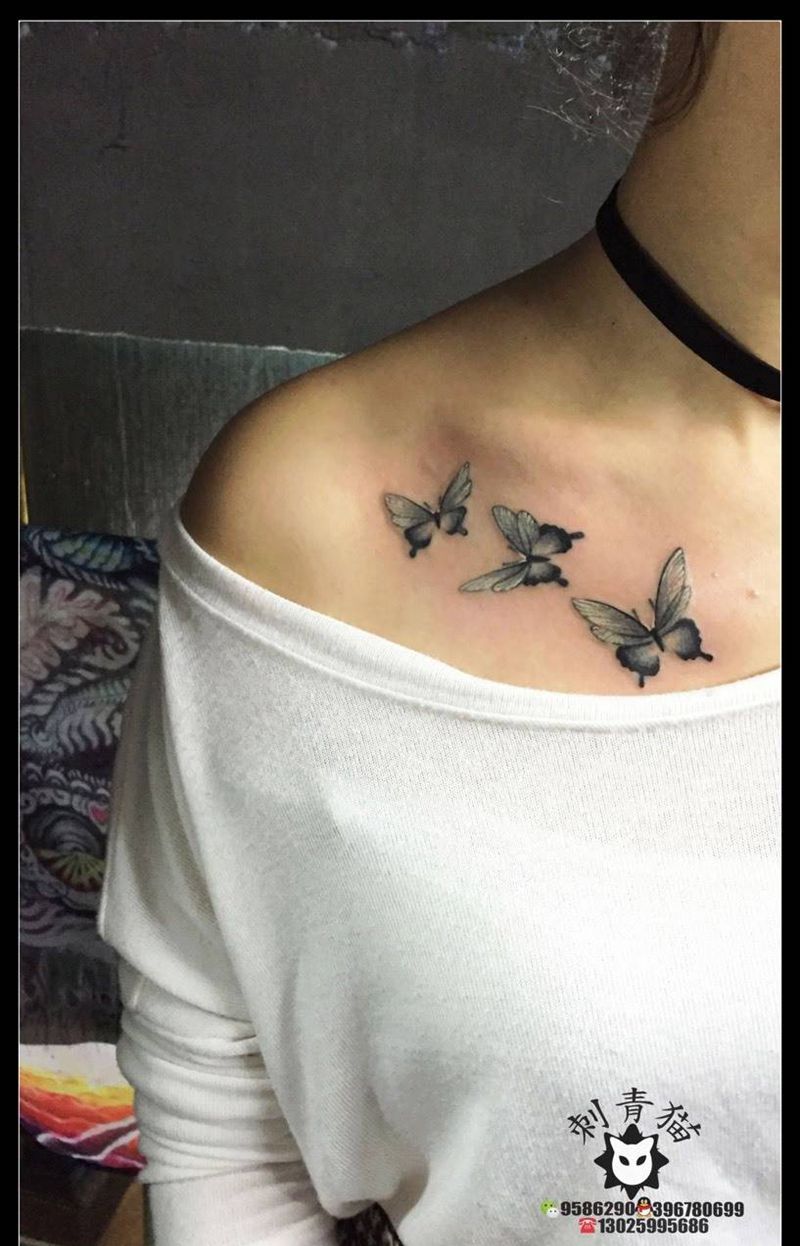 蝴蝶纹身图片