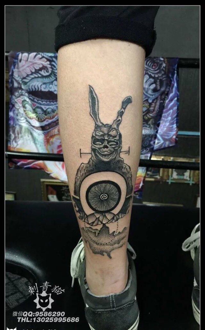 兔先生纹身图片