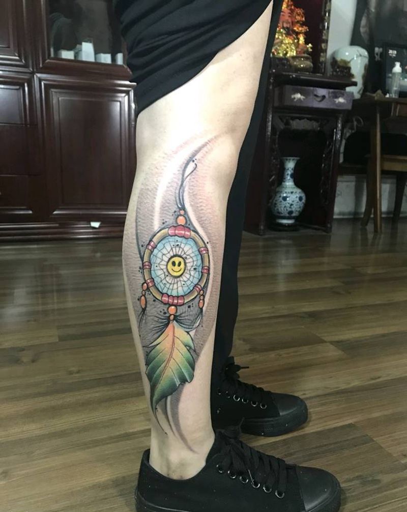 腿纹身纹身图片_腿部纹身图案