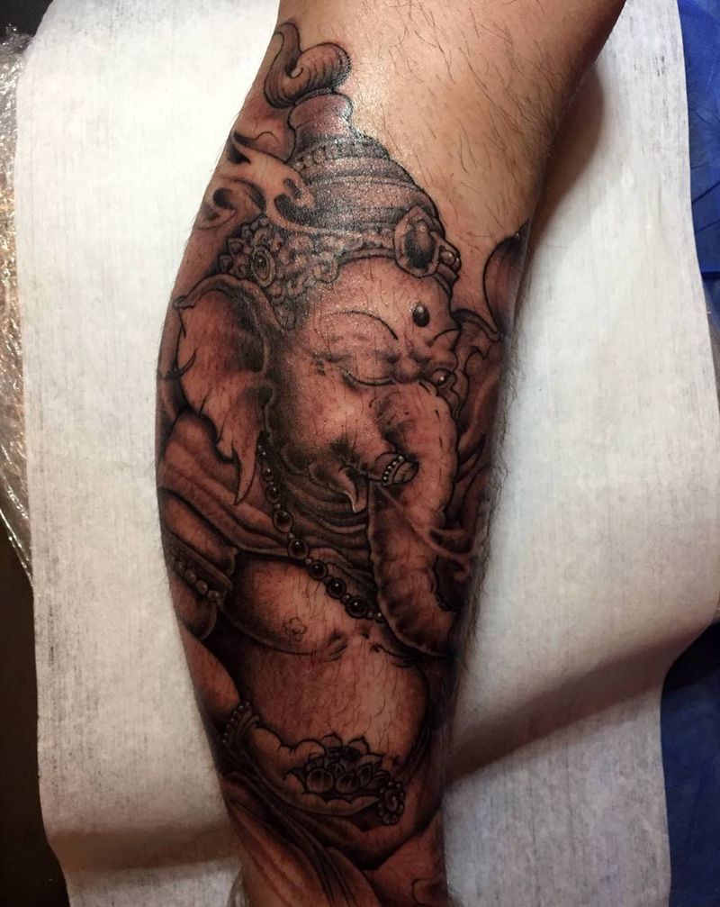 象神作品纹身图片