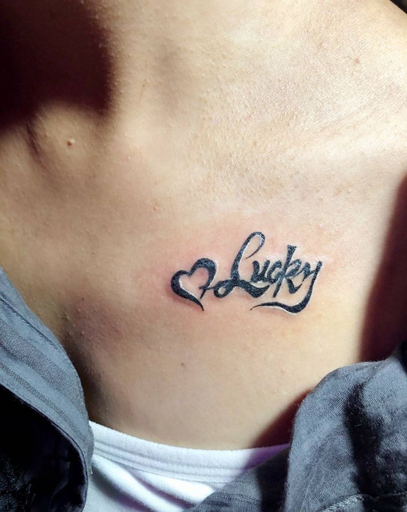 英文遮盖心电图纹身图片